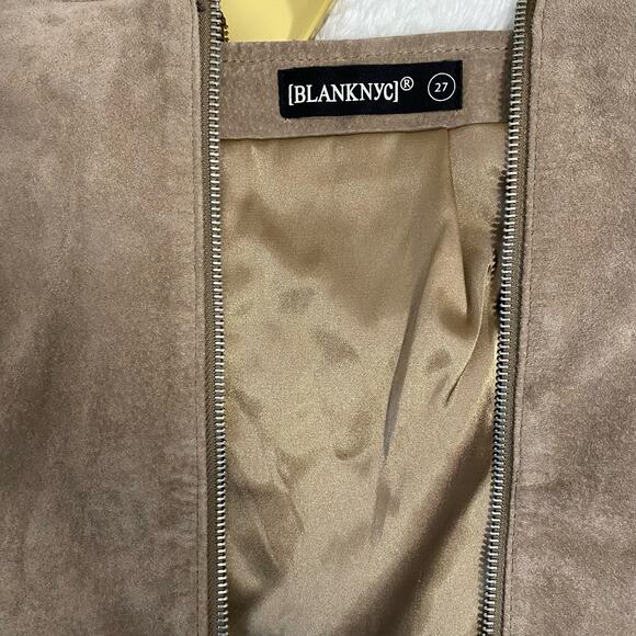 BLANKNYC Leather Mini Skirt Size 27 - Picture 5 of 6